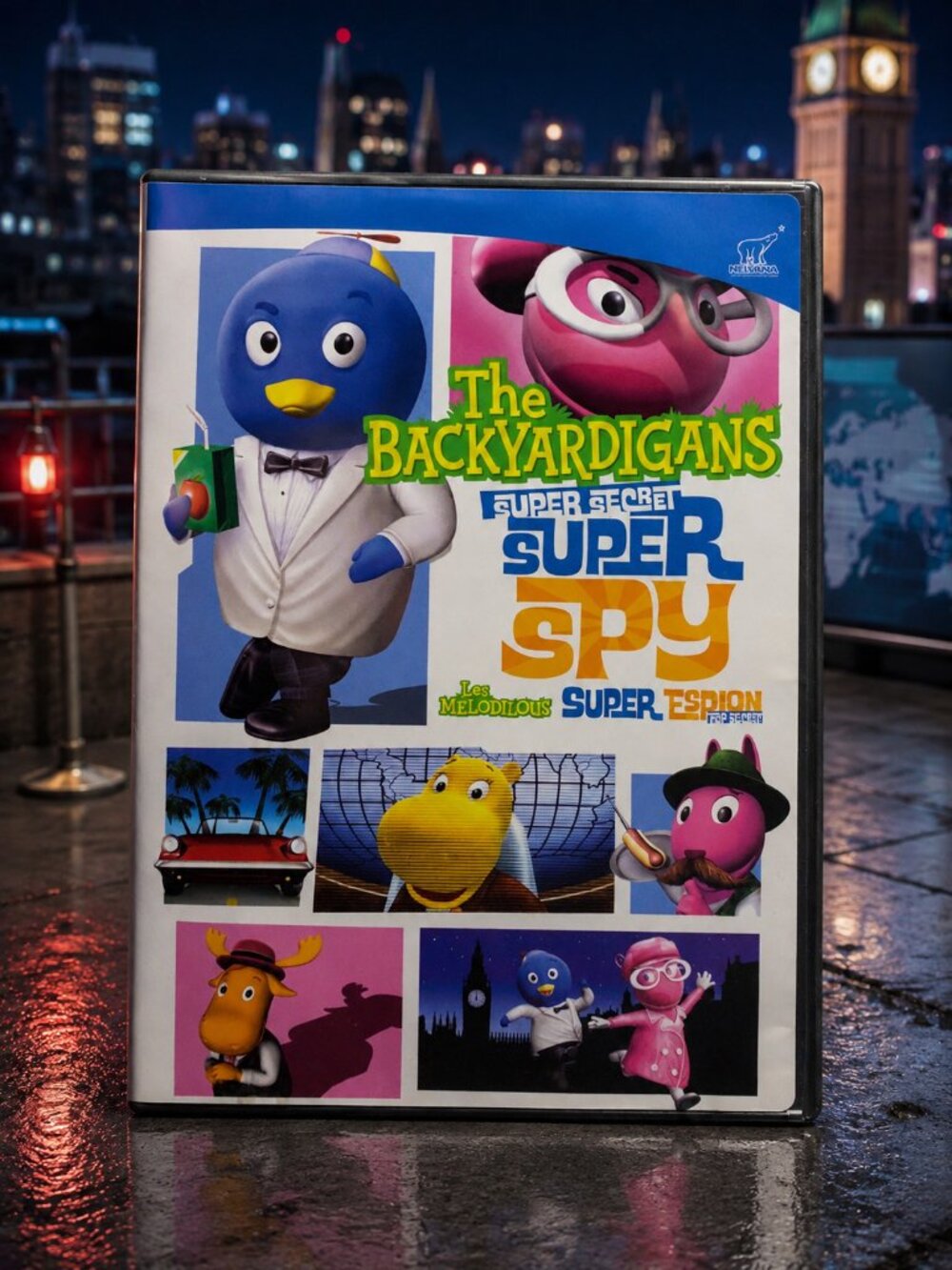 The Backyardigans: Super Secret Super Spy (DVD, Region 1) Very Good condition!